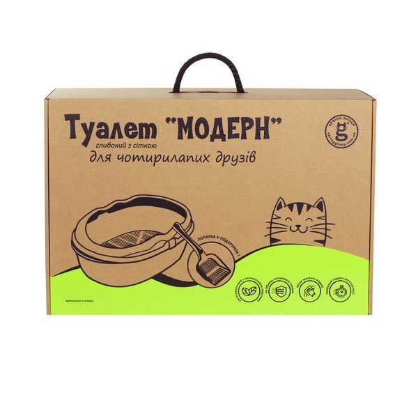 Туалет &laquo;Модерн&raquo; глибокий з сіткою у фірмовій упаковці 810013 фото